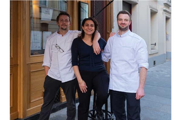 A restaurant au Petit Tonneau